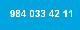 984 033 42 11